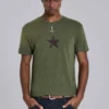 Camiseta «Green Star Sun Faded»