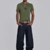 Camiseta «Green Star Sun Faded»