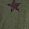 Camiseta «Green Star Sun Faded»