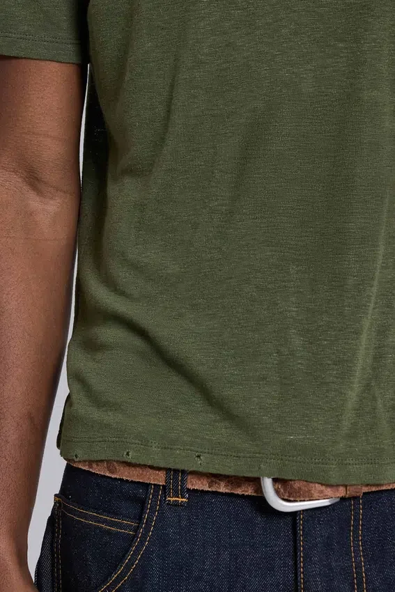 Camiseta «Green Star Sun Faded»