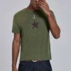 Camiseta «Green Star Sun Faded»