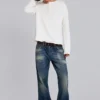 Vaqueros bootcut «Jude Bootcut» en azul lavado medio