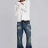 Vaqueros bootcut «Jude Bootcut» en azul lavado medio