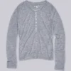 Camiseta Henley «Grey Marl Haze»