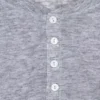 Camiseta Henley «Grey Marl Haze»