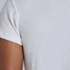 Camiseta Henley Haze en blanco roto