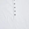 Camiseta Henley Haze en blanco roto