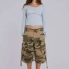 Camiseta Henley transparente en color «Sky»