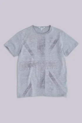 Camiseta Integrity gris jaspeada