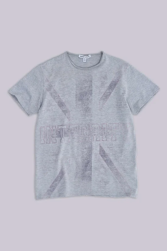 Camiseta Integrity gris jaspeada