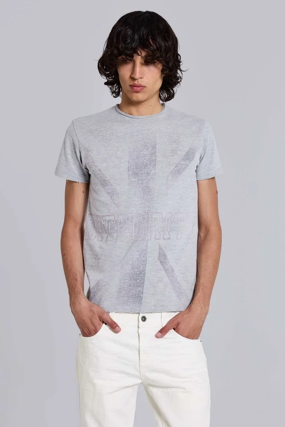 Camiseta Integrity gris jaspeada