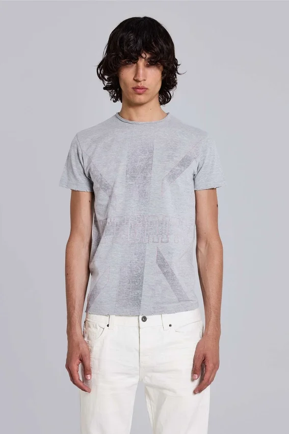 Camiseta Integrity gris jaspeada