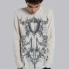 Camiseta Kasper Digi Waffle en color crudo