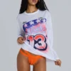 Camiseta oversize «Off-Side» de Airtex con efecto aerógrafo