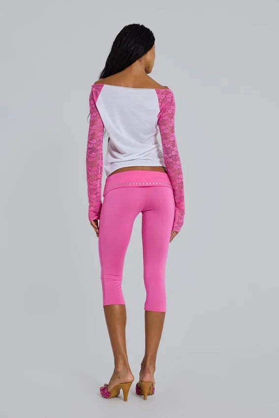 Camiseta raglán con estampado aerografiado de Wag