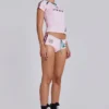 Camiseta rosa de fútbol para bebé n.º 13