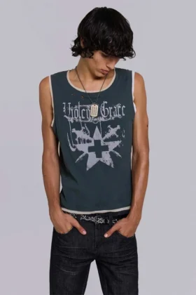 Camiseta sin mangas acanalada de Violent Grace