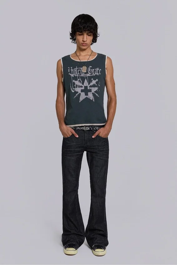 Camiseta sin mangas acanalada de Violent Grace