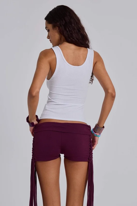 Camiseta sin mangas con botones Serolyn
