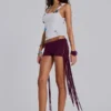 Camiseta sin mangas con botones Serolyn