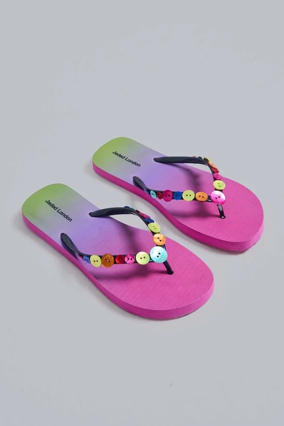 Chanclas «Button Ombre»