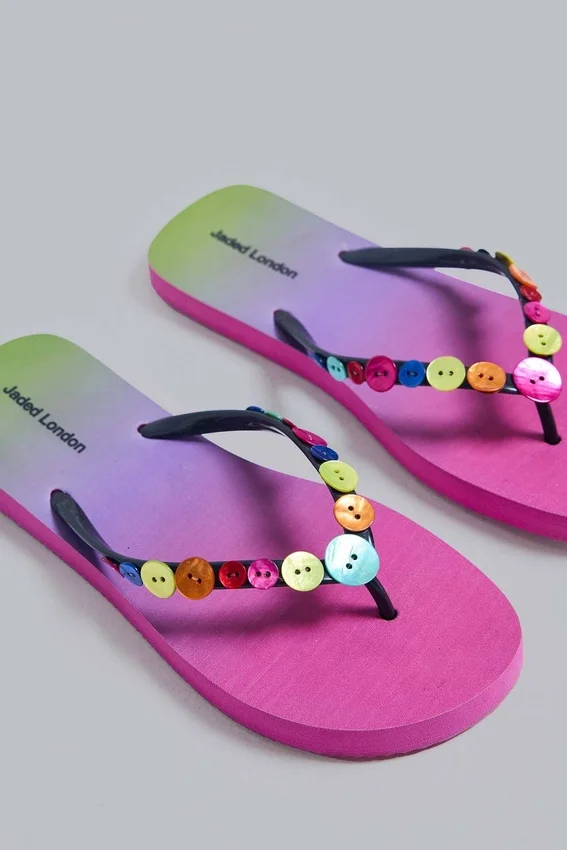 Chanclas «Button Ombre»