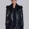 Chaqueta acolchada Mercury negra