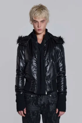 Chaqueta acolchada Mercury negra