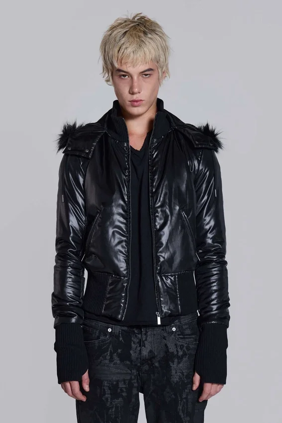 Chaqueta acolchada Mercury negra