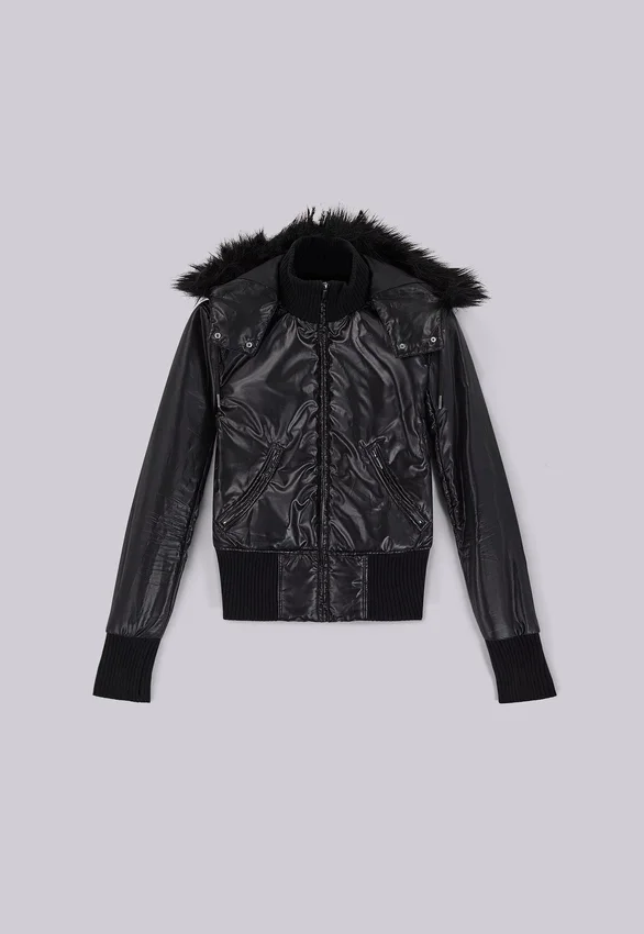 Chaqueta acolchada Mercury negra