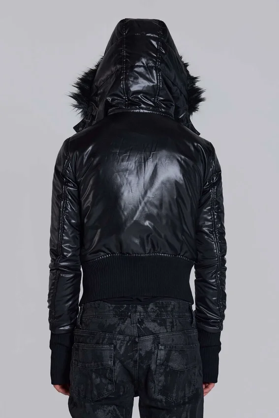 Chaqueta acolchada Mercury negra