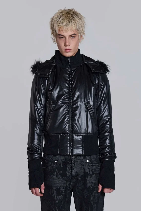 Chaqueta acolchada Mercury negra