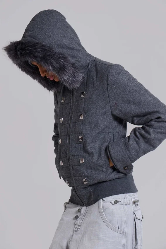 Chaqueta con capucha «Marl Military»