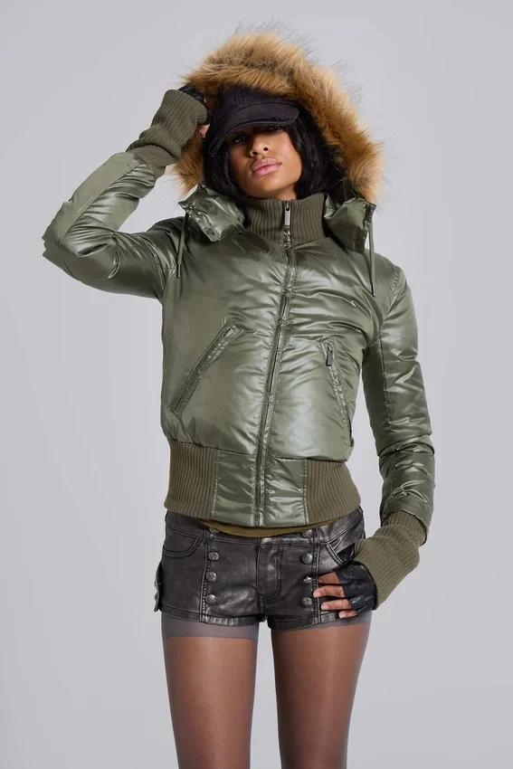 Chaqueta Mercury de color caqui