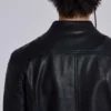 Chaqueta militar de cuero