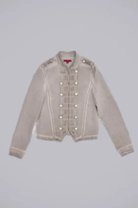Chaqueta militar «Rebel» en color arcilla
