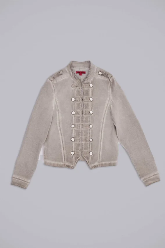 Chaqueta militar «Rebel» en color arcilla