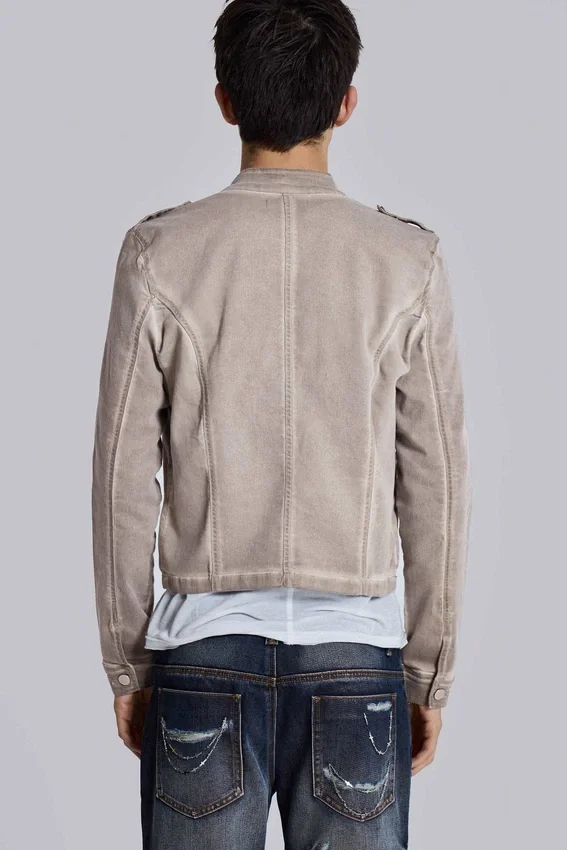 Chaqueta militar «Rebel» en color arcilla