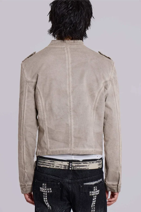 Chaqueta militar «Rebel» en color arcilla