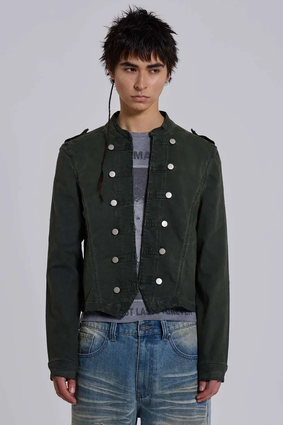 Chaqueta militar «Rebel» en color caqui
