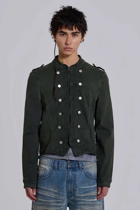 Chaqueta militar «Rebel» en color caqui