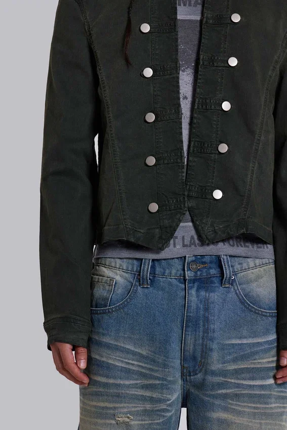 Chaqueta militar «Rebel» en color caqui