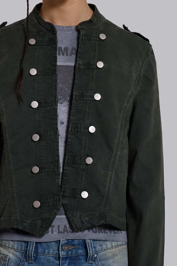 Chaqueta militar «Rebel» en color caqui