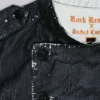 Chaqueta motera estilo militar de Rock Revival