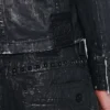 Chaqueta motera estilo militar de Rock Revival