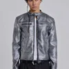 Chaqueta «Piston» con recubrimiento plateado