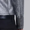 Chaqueta «Piston» con recubrimiento plateado