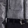 Chaqueta «Piston» con recubrimiento plateado