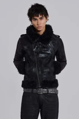 Chaqueta Spectre de piel de oveja