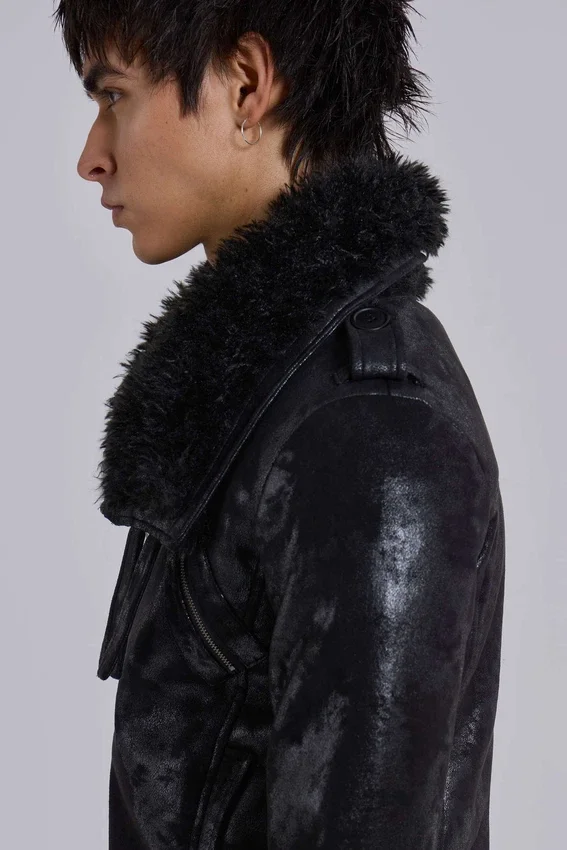 Chaqueta Spectre de piel de oveja